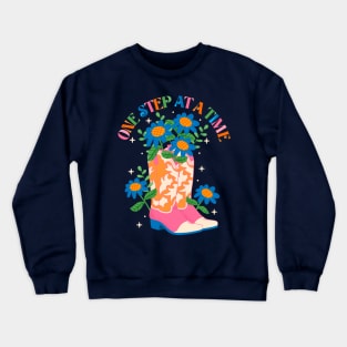 One Step At A Time Crewneck Sweatshirt